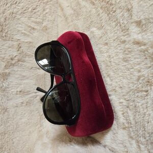 Authentic Gucci New GG0159SN 003 Black Aviator Sunglasses